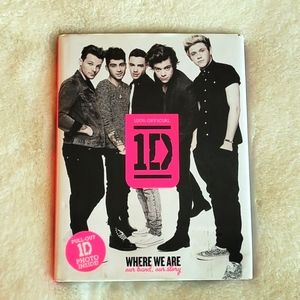 1D One Direction Where We Are Band Music Artists Fan Harry Liam Niall Book